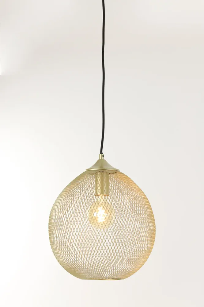 Light & Living hanglamp MOROC - Ø30x35cm - goud