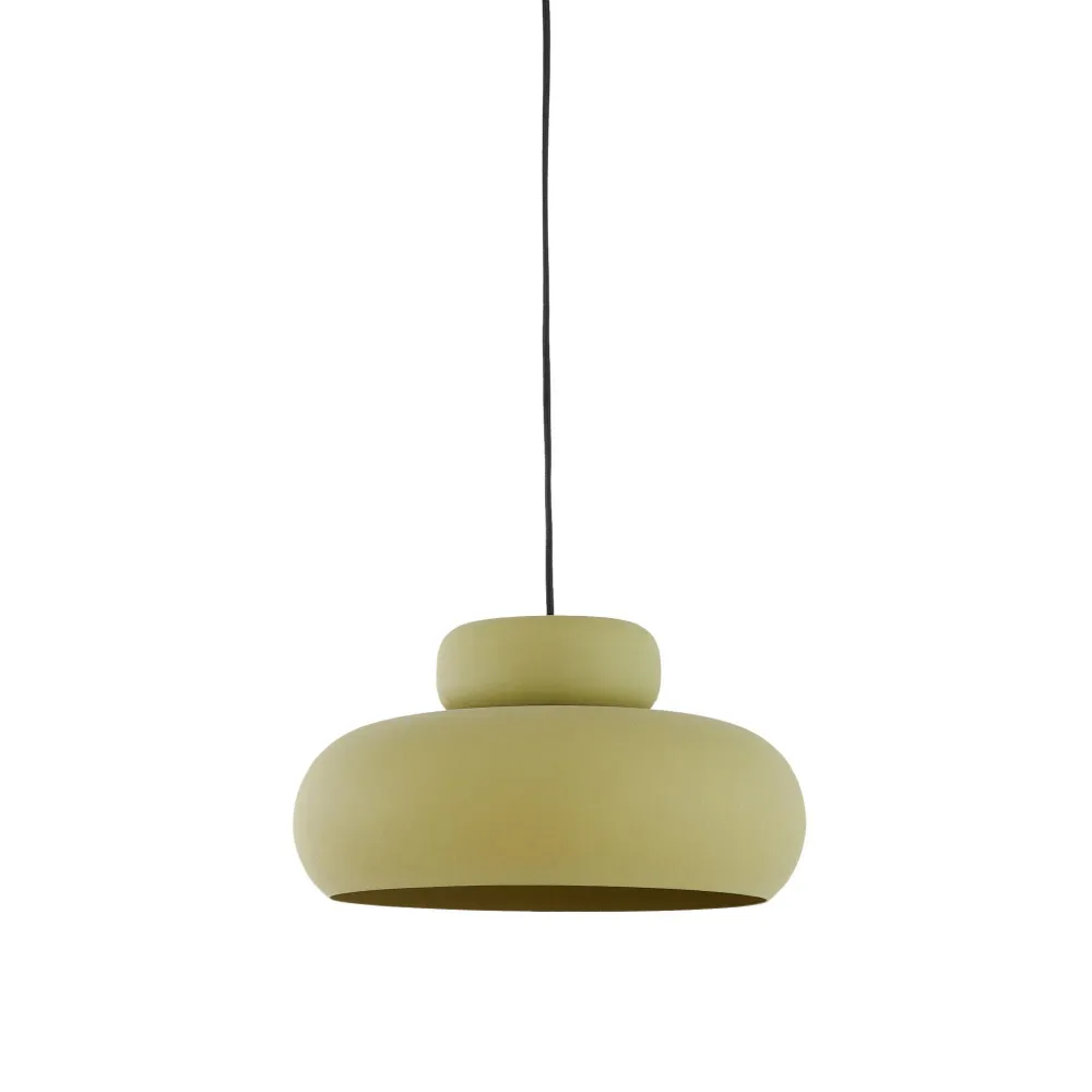 Light & Living hanglamp Neiva - groen - Ø39cm