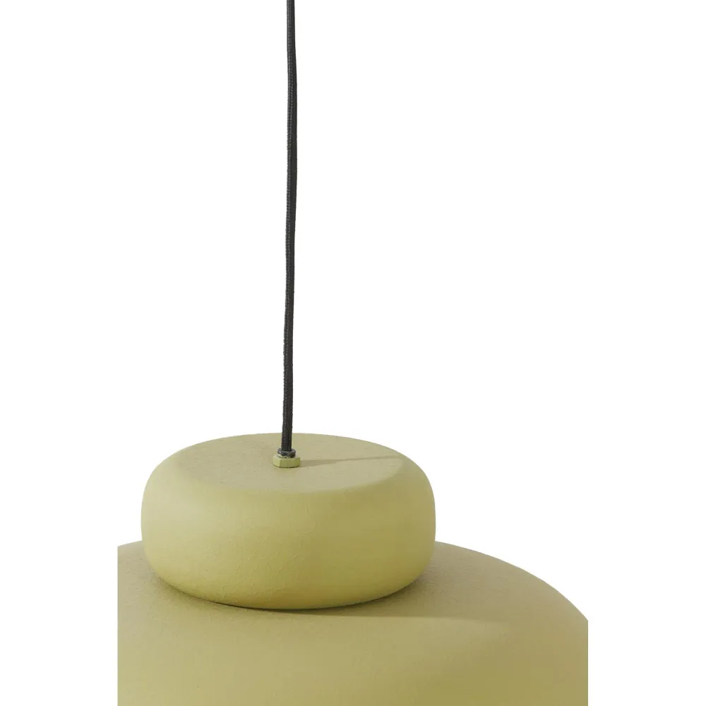 Light & Living hanglamp Neiva - groen - Ø39cm