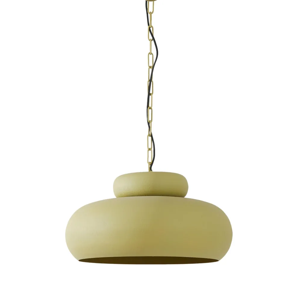 Light & Living hanglamp Neiva - groen - Ø46cm
