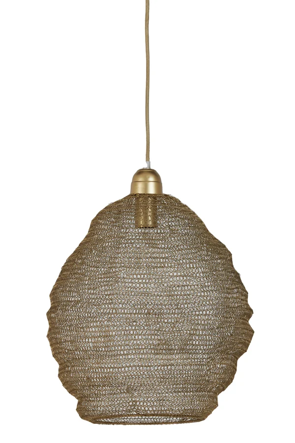 Light & Living hanglamp Nina - 38x38x42 - brons