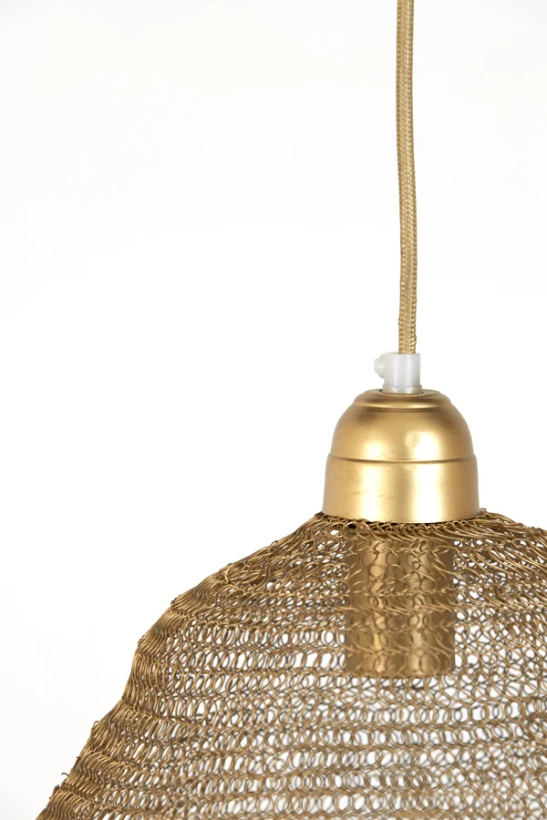 Light & Living hanglamp Nina - 38x38x42 - brons