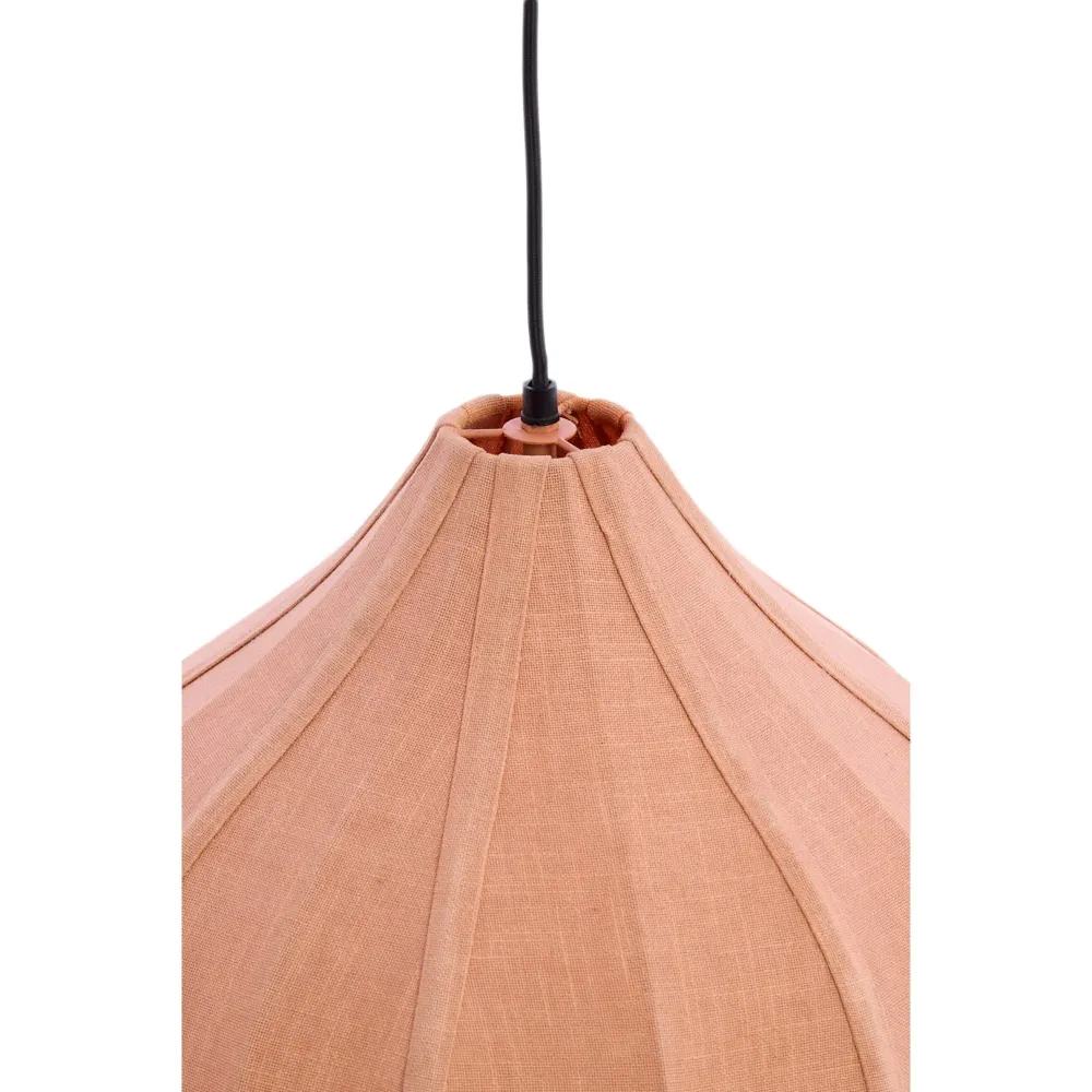 Light & Living hanglamp Pasto - roze - Ø47cm