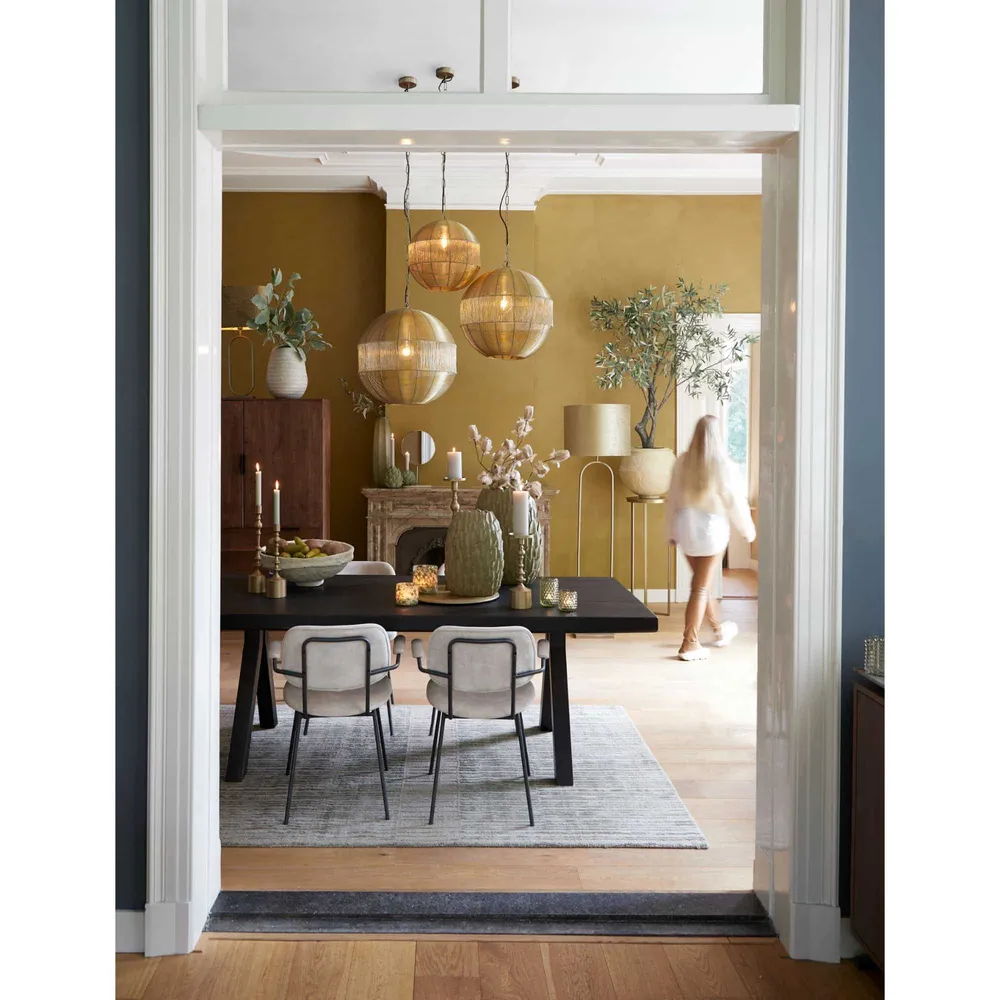 Light & Living hanglamp Pilka - goud - Ø35cm