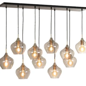 Light & Living hanglamp RAKEL - 124x35x60cm - brons