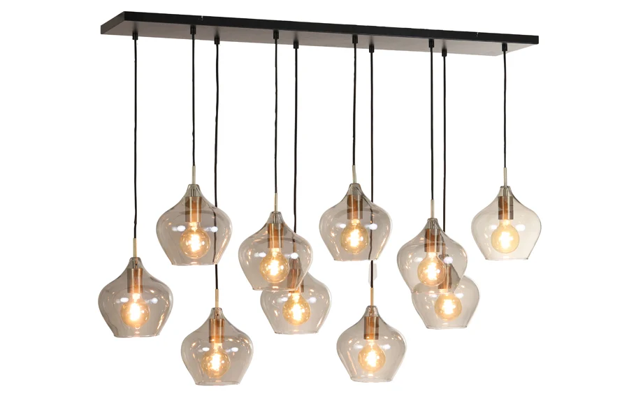 Light & Living hanglamp RAKEL - 124x35x60cm - brons