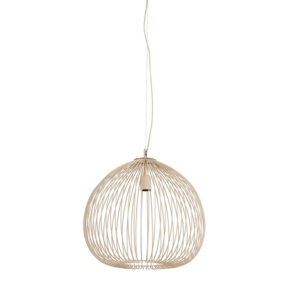 Light & Living hanglamp Rilana - wit - Ø45cm