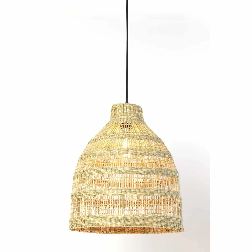 Light & Living hanglamp Sagar - bruin - Ø38cm