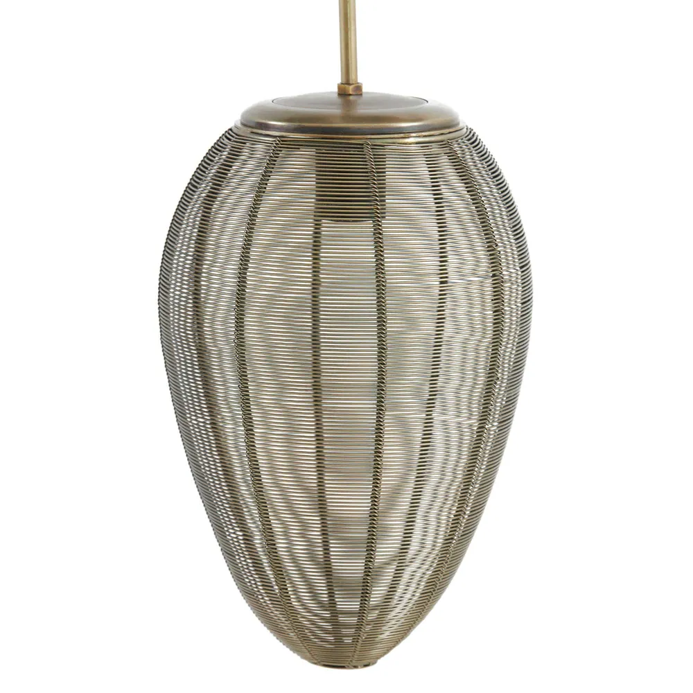 Light & Living hanglamp Yaelle - brons - 80x20x33cm