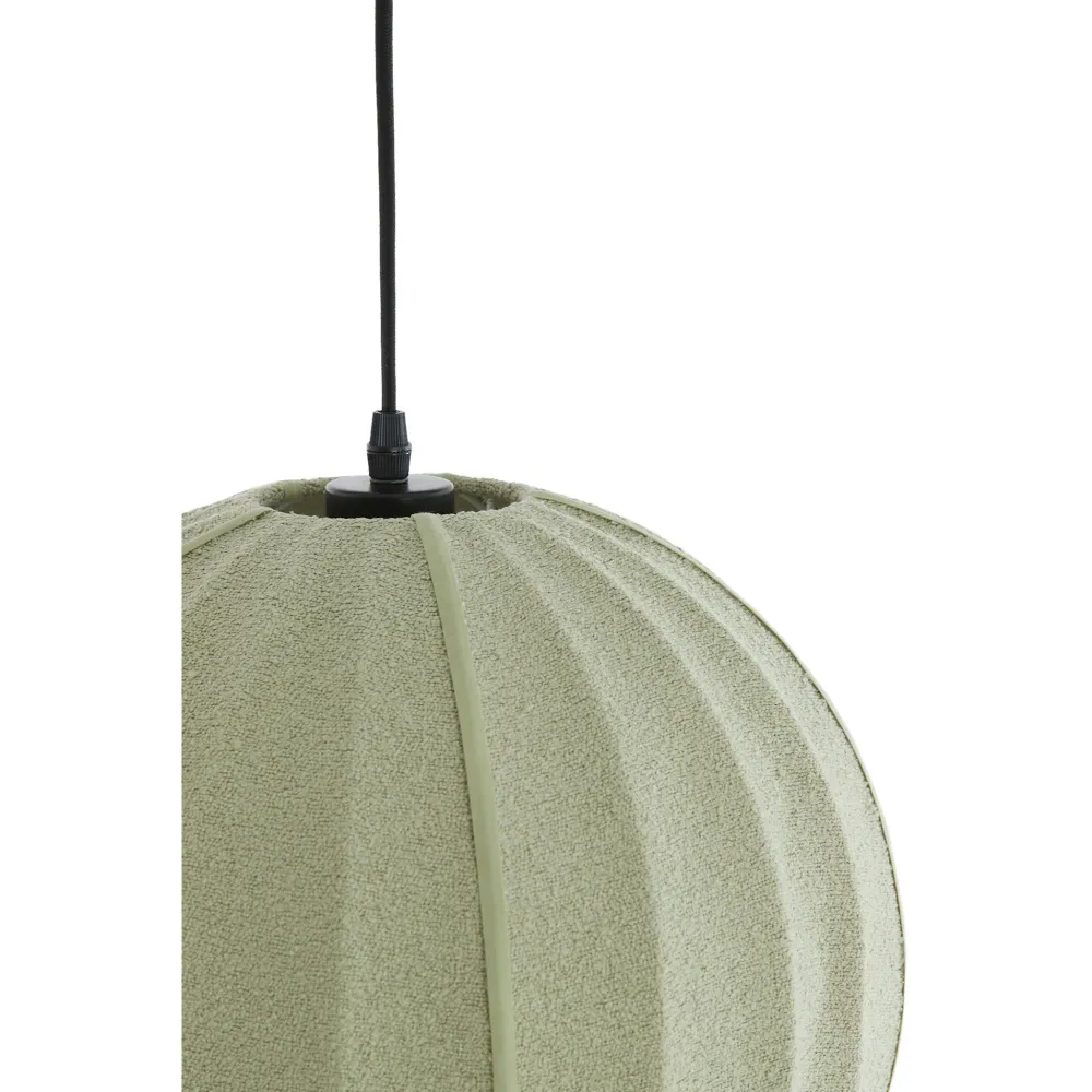 Light & Living hanglamp Zagori - groen - Ø44cm