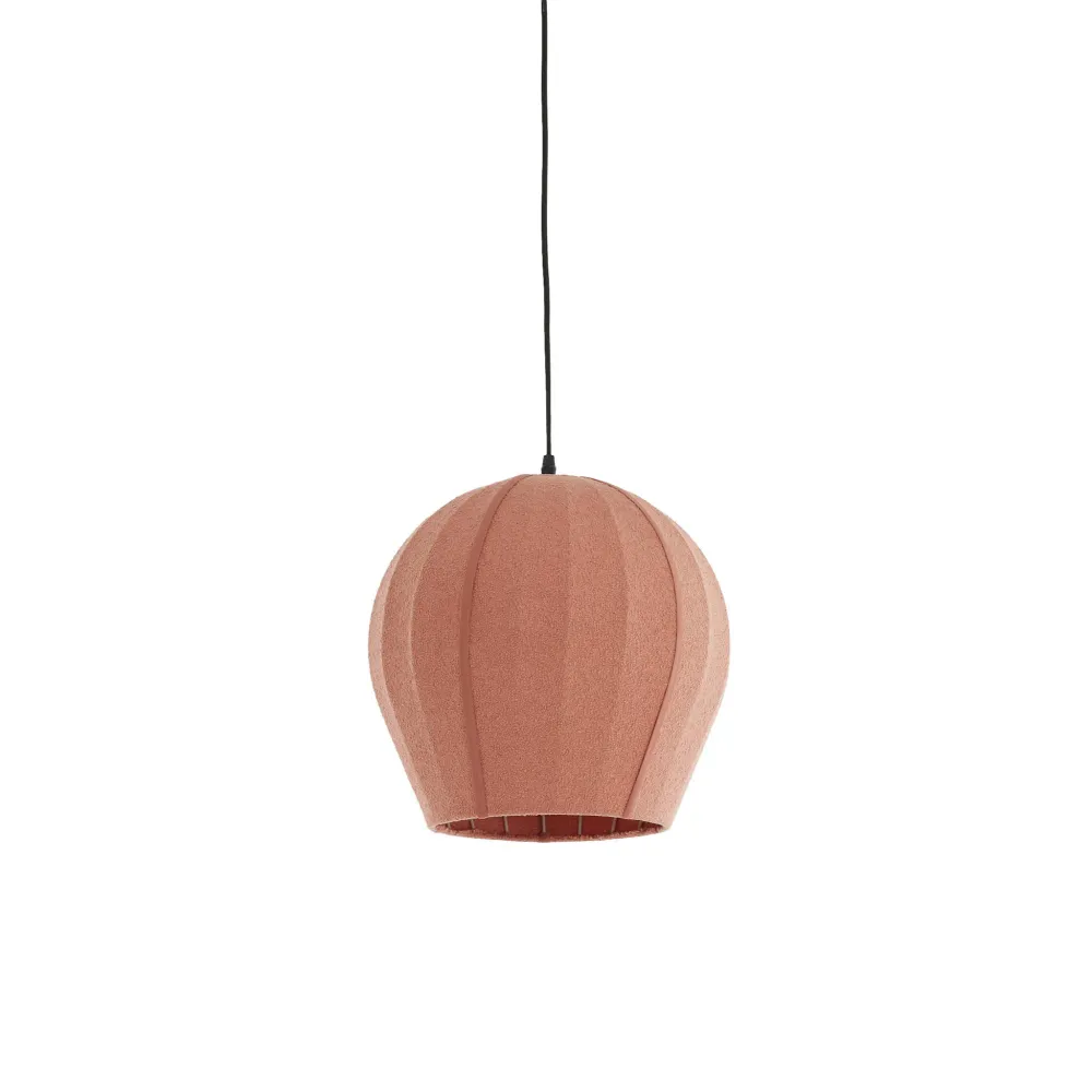 Light & Living hanglamp Zagori - rood - Ø35cm