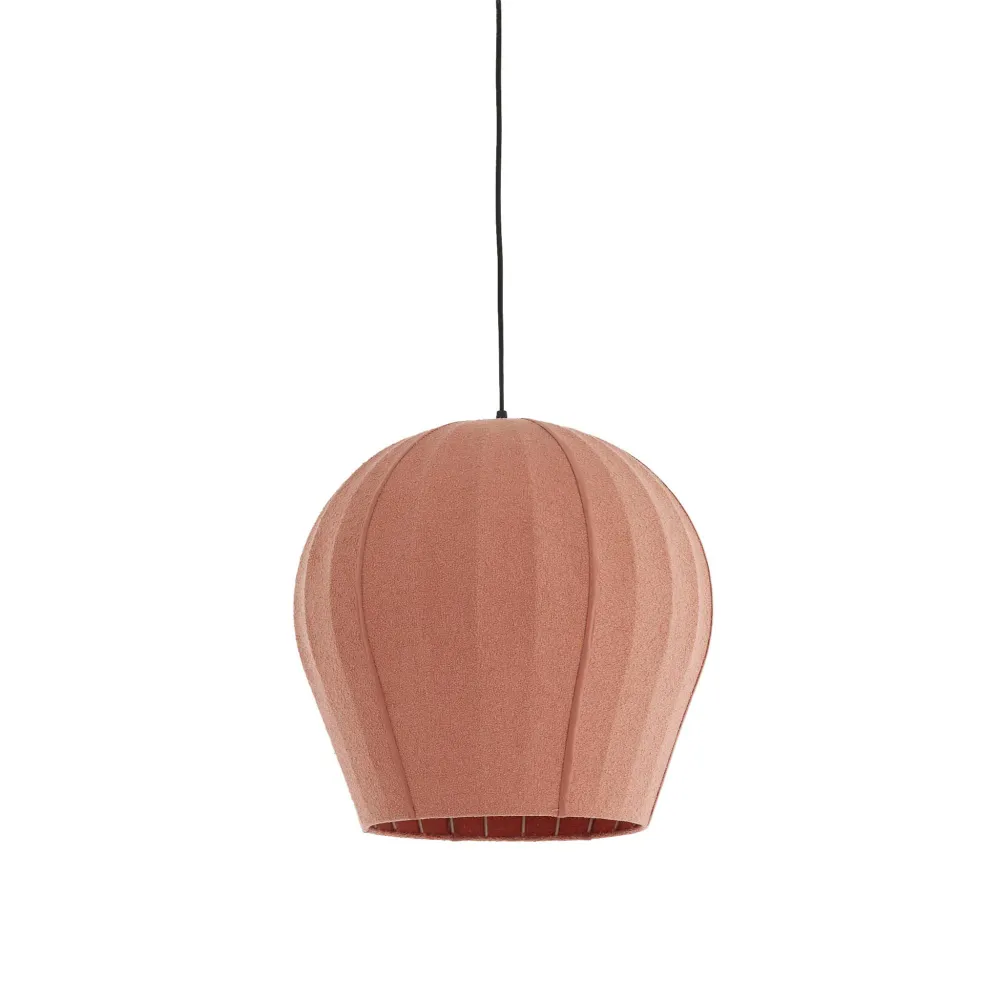 Light & Living hanglamp Zagori - rood - Ø44cm