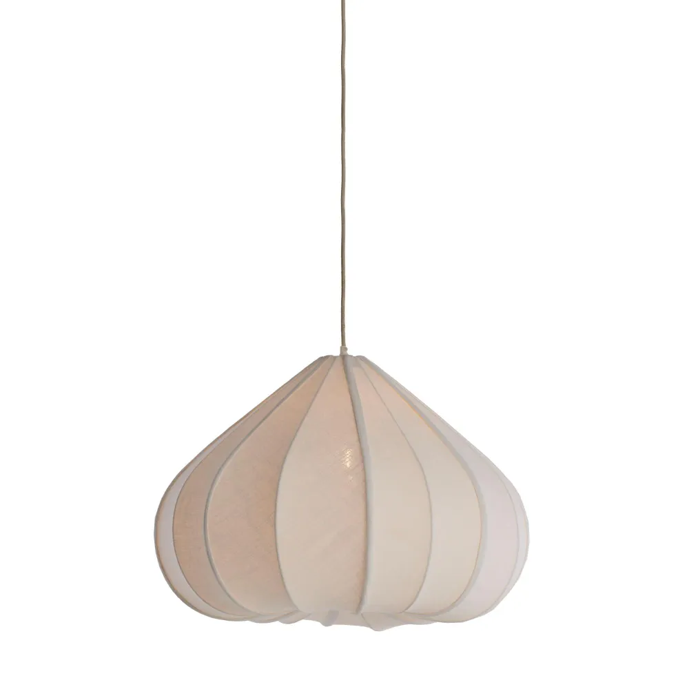 Light & Living hanglamp Zubeda - wit - Ø58.5cm