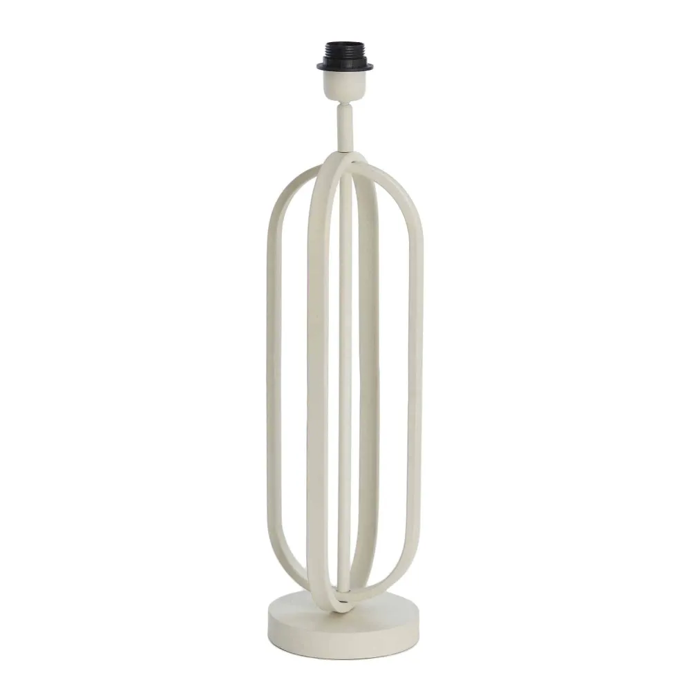 Light & Living lampvoet Aster - wit - Ø16cm