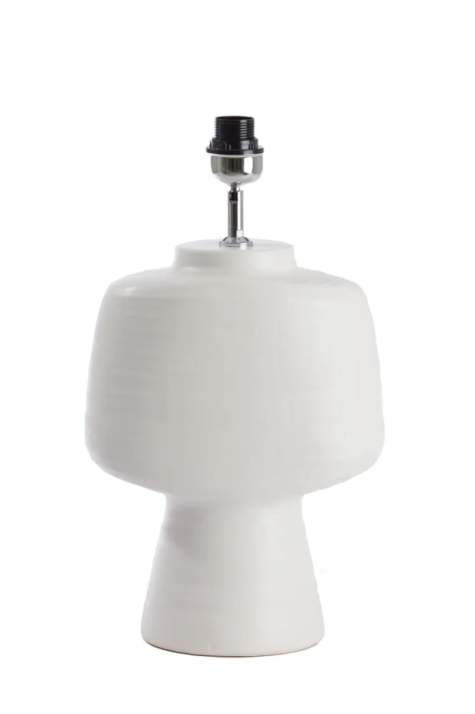 Light & Living lampvoet GANDORO - 29.5x18.5x49cm - wit