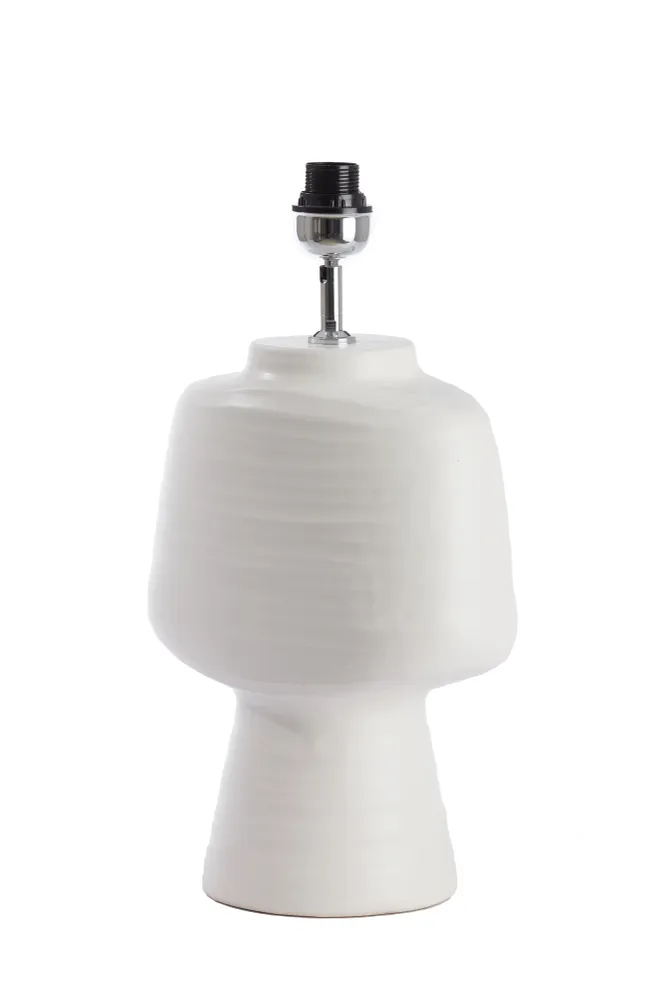 Light & Living lampvoet GANDORO - 29.5x18.5x49cm - wit