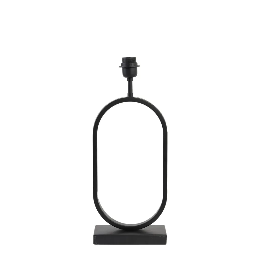 Light & Living lampvoet Jamiri - zwart - 20x10x45cm