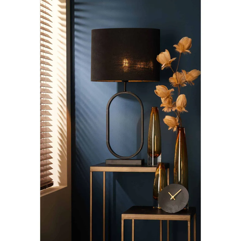 Light & Living lampvoet Jamiri - zwart - 20x10x45cm