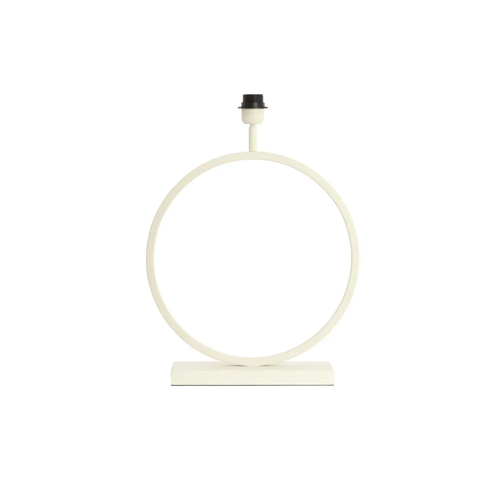 Light & Living lampvoet Liva - wit - 40x12.5x57cm