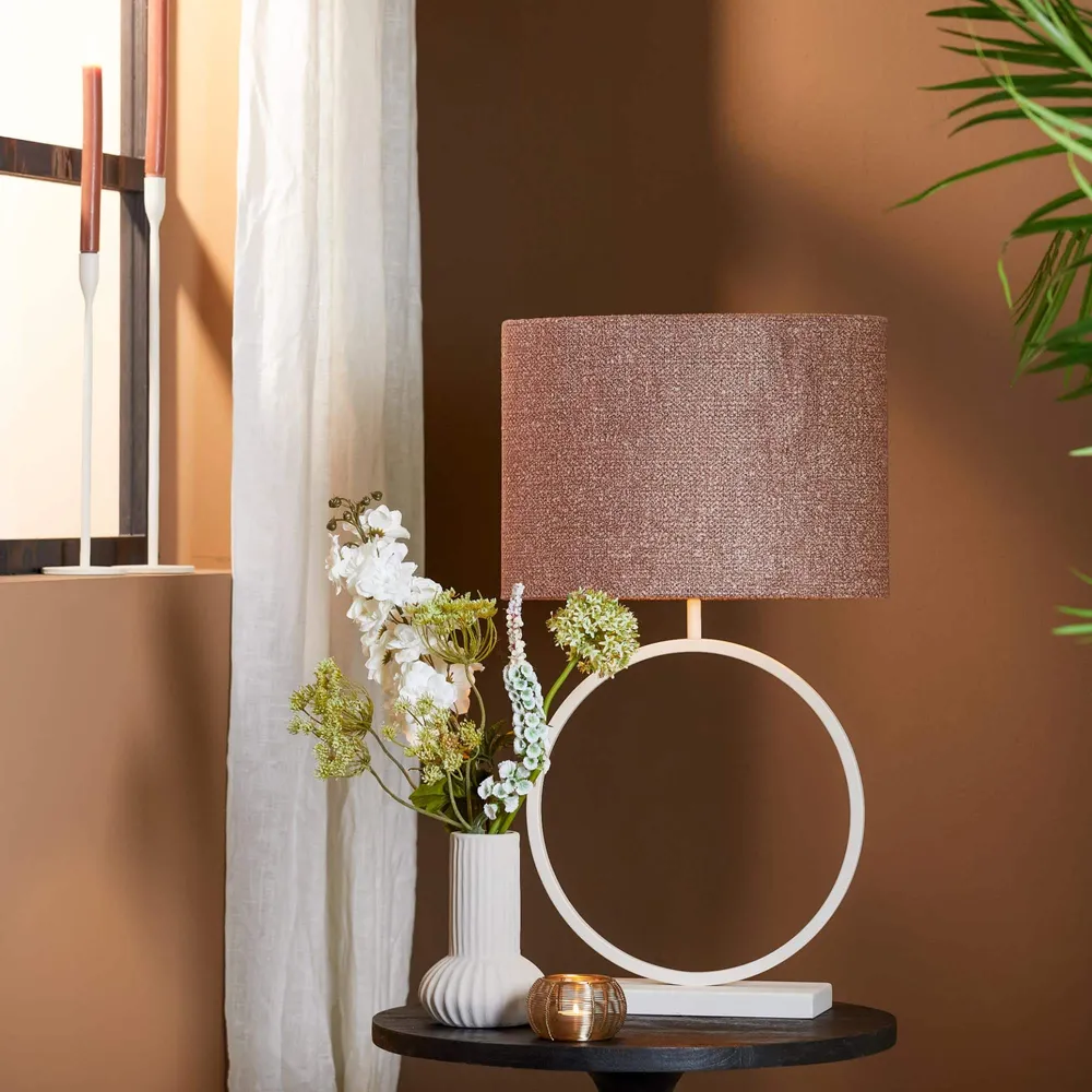 Light & Living lampvoet Liva - wit - 40x12.5x57cm