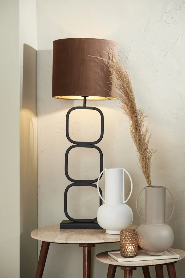 Light & Living lampvoet LUTIKA - 23x11.5x69cm - zwart