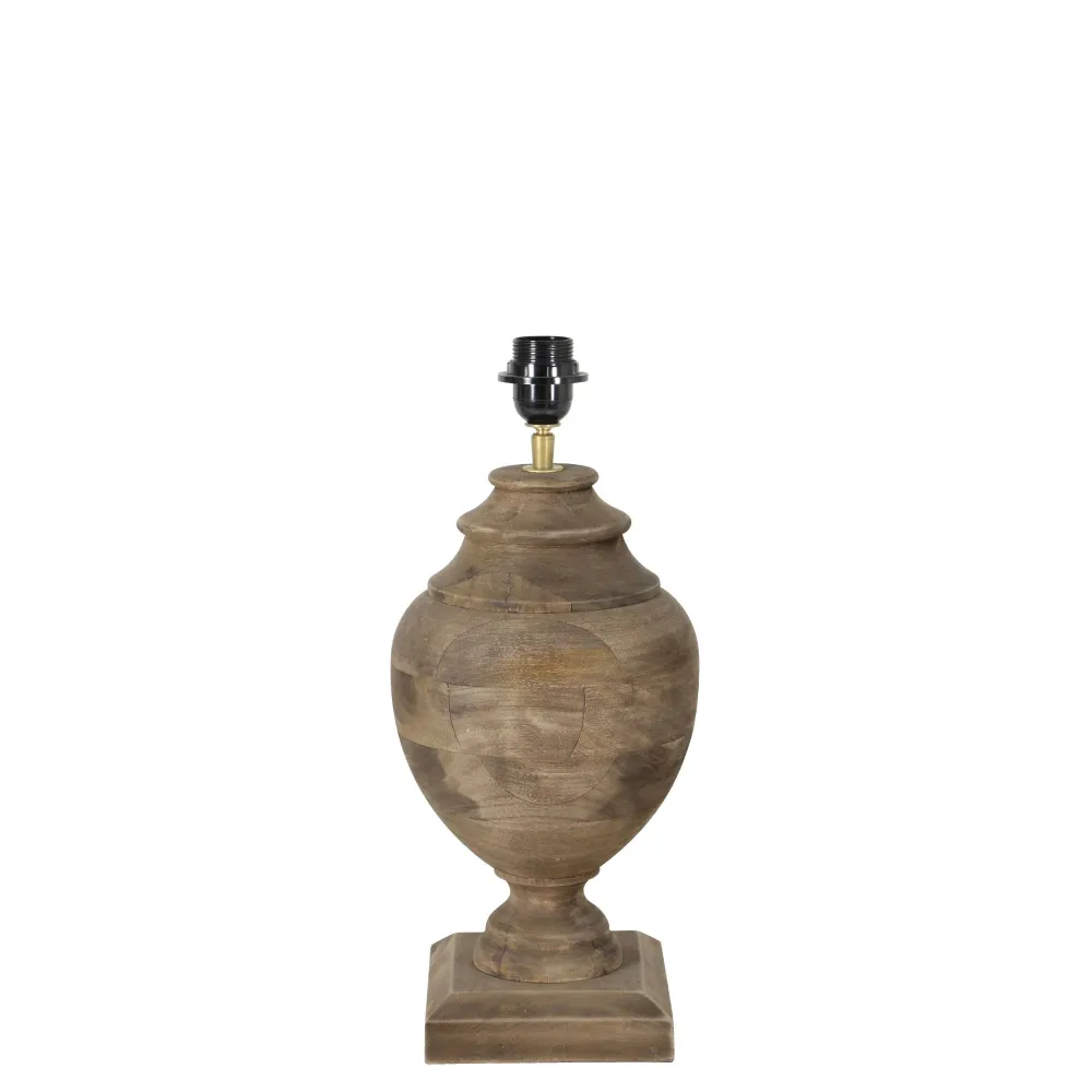 Light & Living lampvoet Milazzo - bruin - Ø20cm