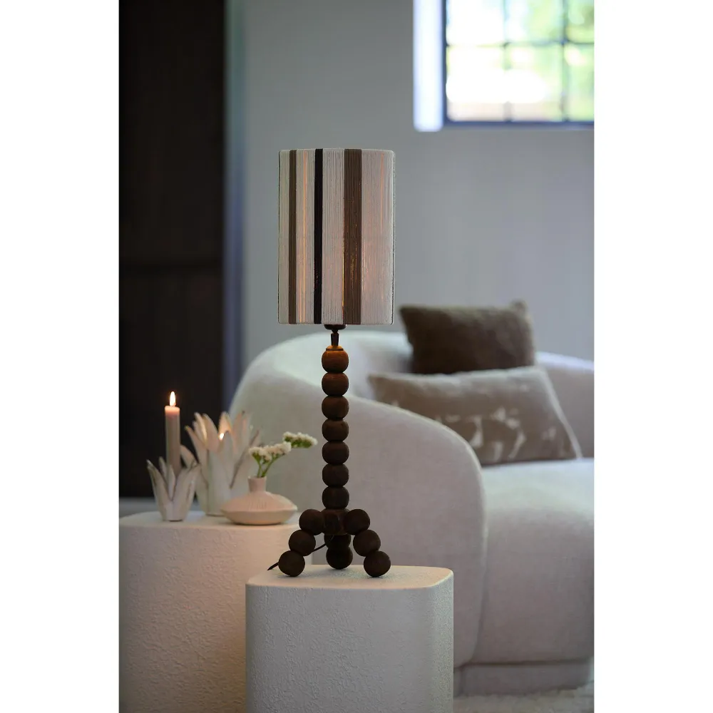 Light & Living lampvoet Veglio - bruin - 20x20x40cm