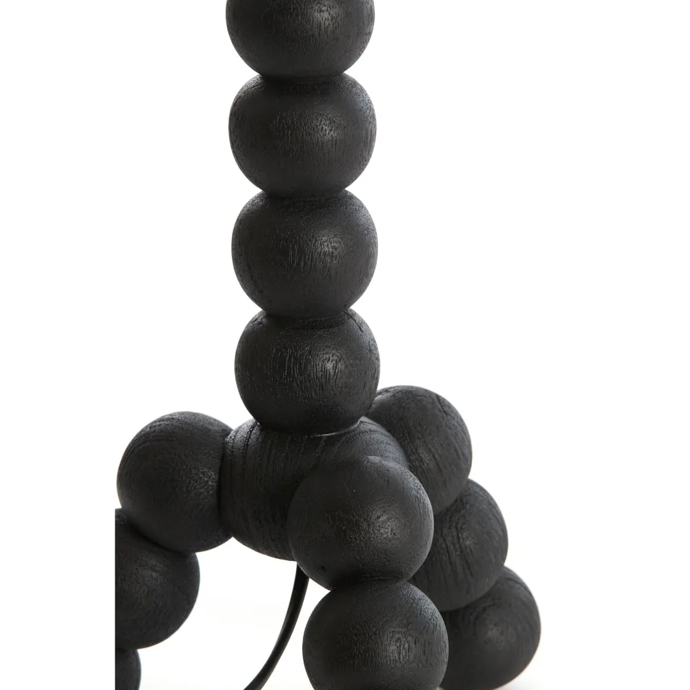 Light & Living lampvoet Veglio - zwart - 20x20x40cm