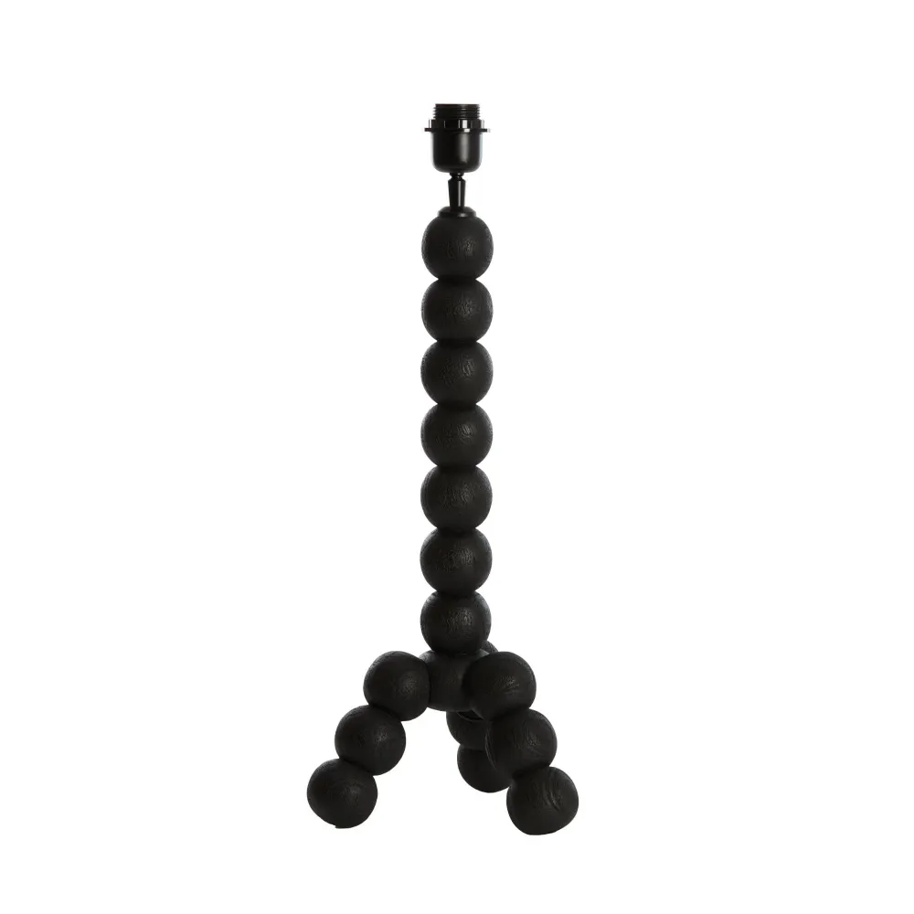 Light & Living lampvoet Veglio - zwart - 20x20x50cm