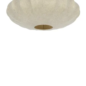 Light & Living plafonnière FAY - Ø40x17.5cm - bruin