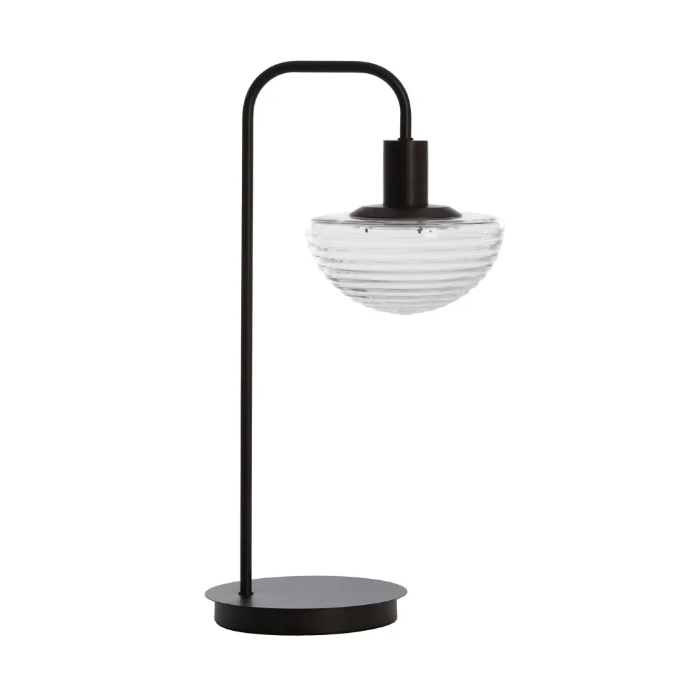 Light & Living tafellamp Baylie - zwart - 30x20x61cm