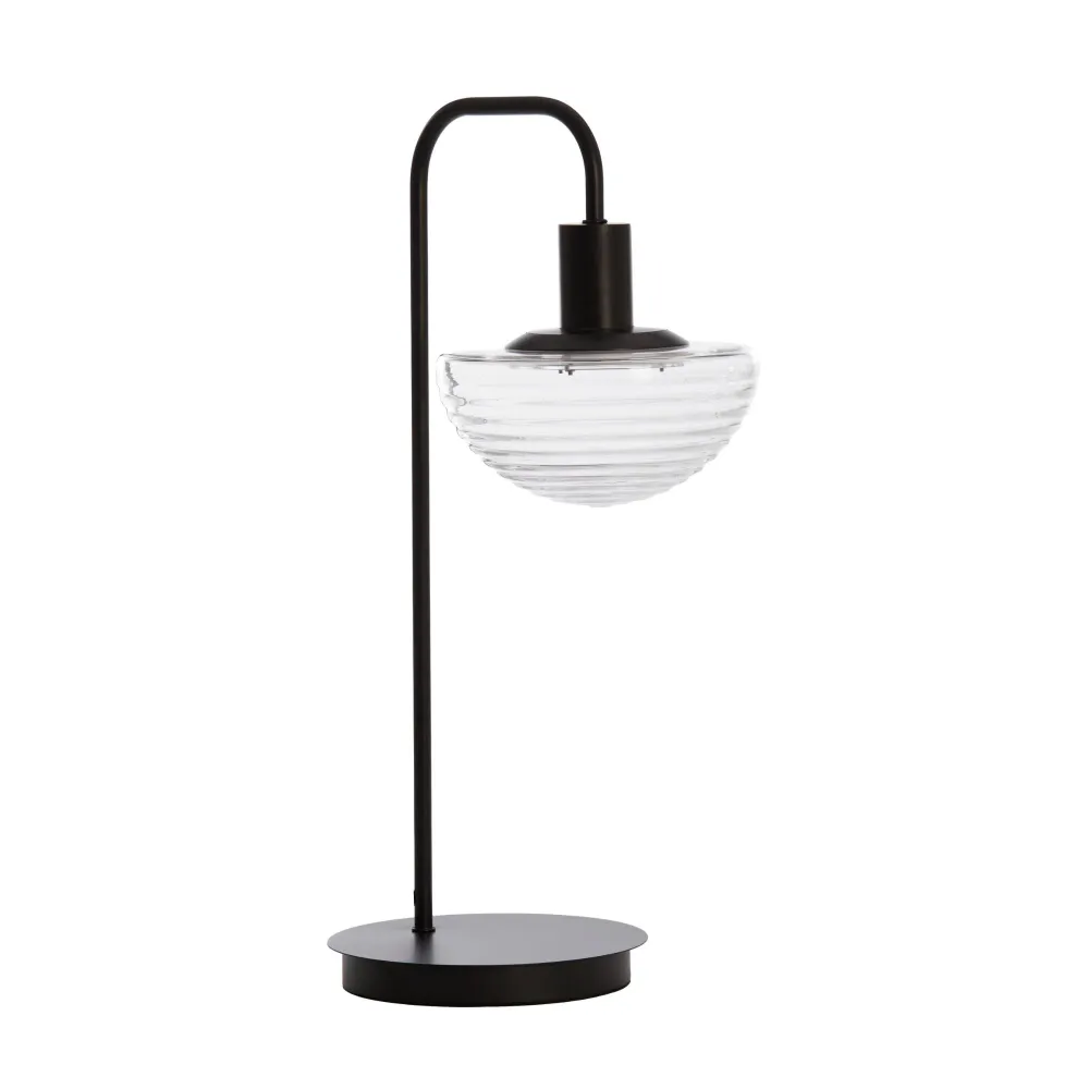 Light & Living tafellamp Baylie - zwart - 30x20x61cm