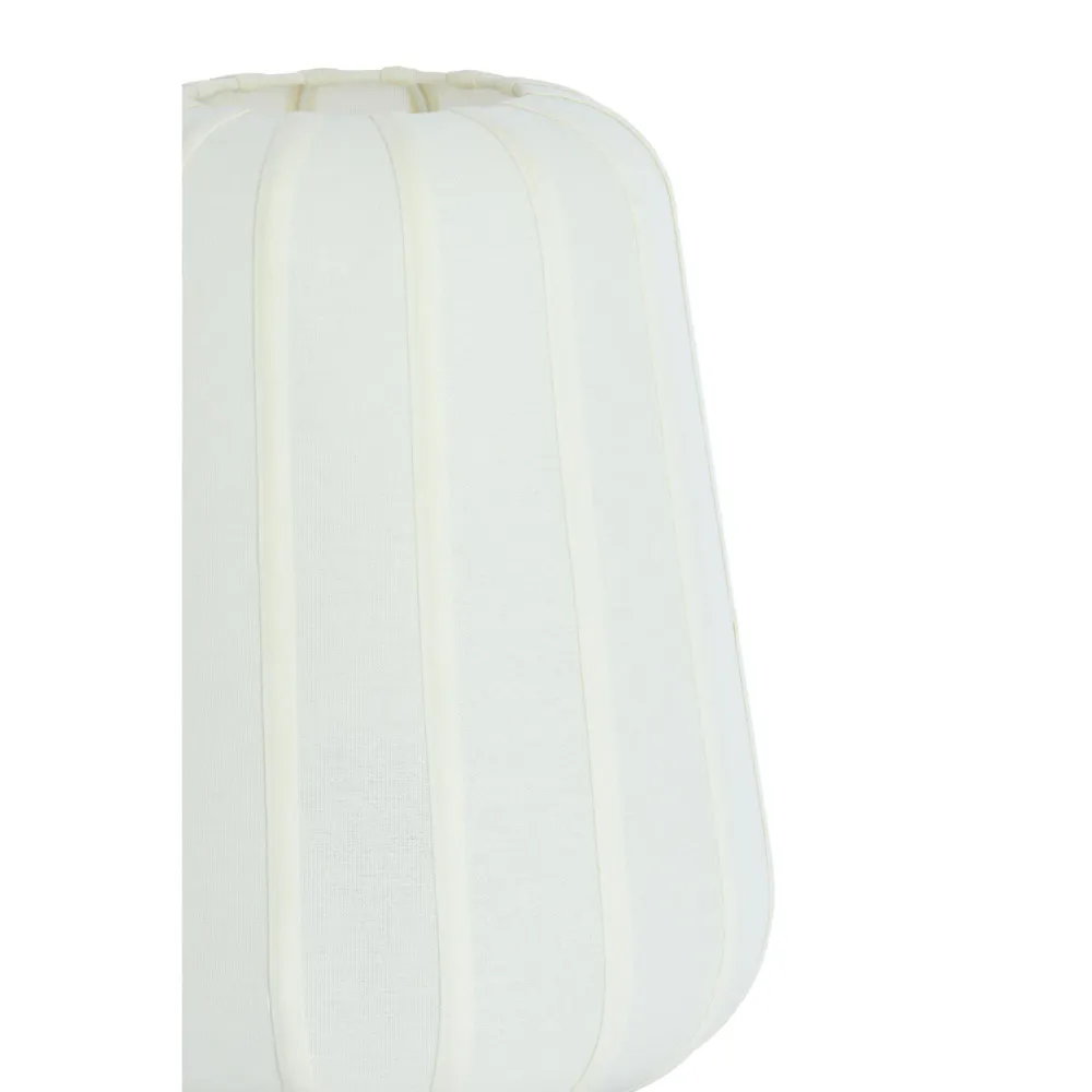Light & Living tafellamp Bibury - wit - Ø20cm