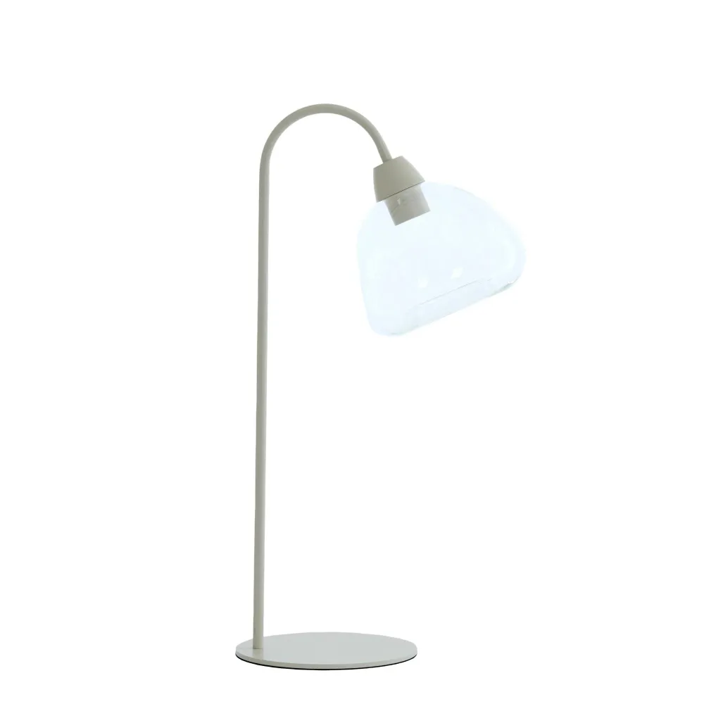 Light & Living tafellamp Bisho - wit - 31.5x20x61cm