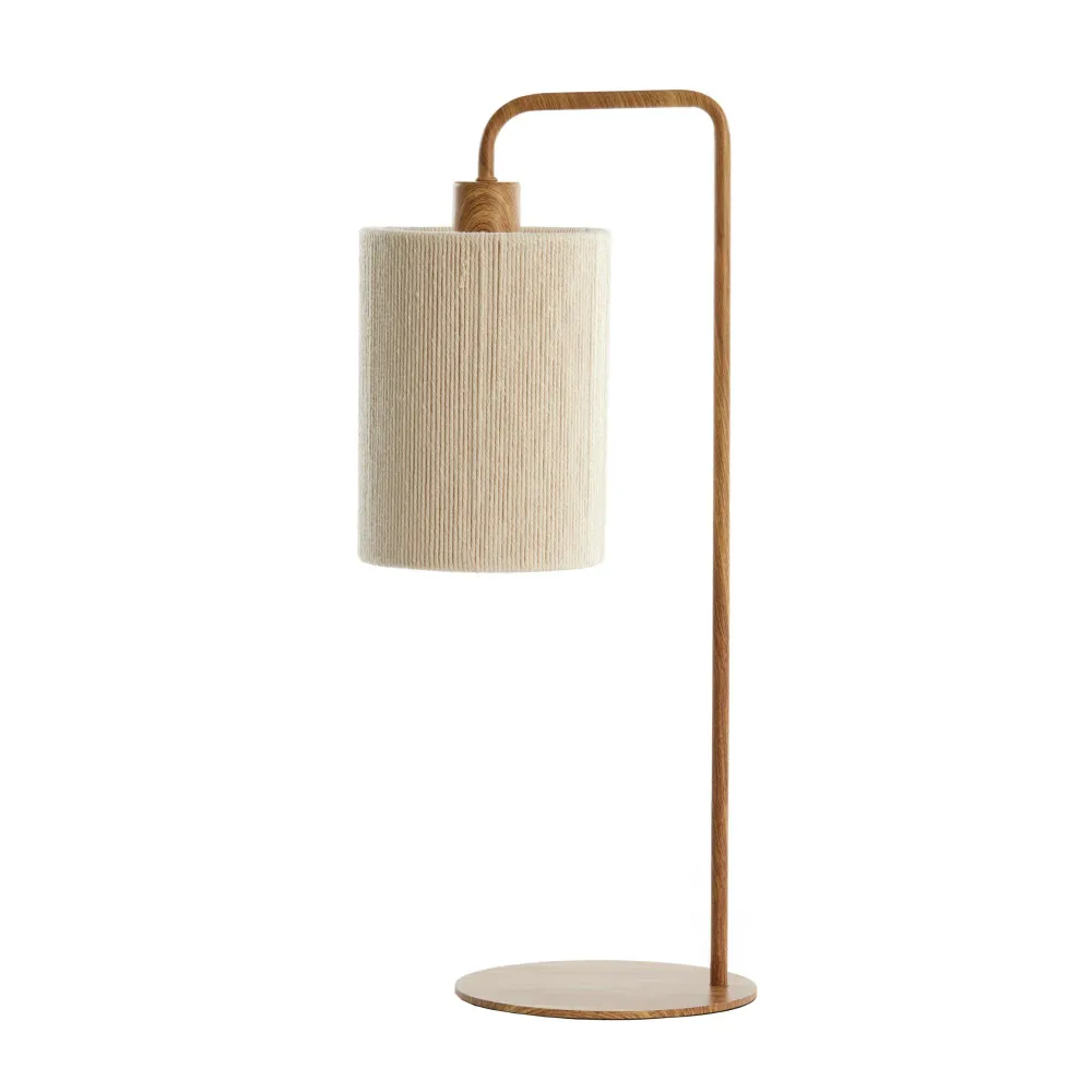Light & Living tafellamp Donio - naturel - 26x20x59.5cm