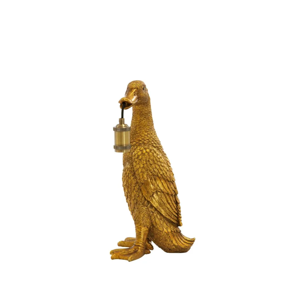 Light & Living tafellamp Duck - brons - 23.5x23x48.5cm