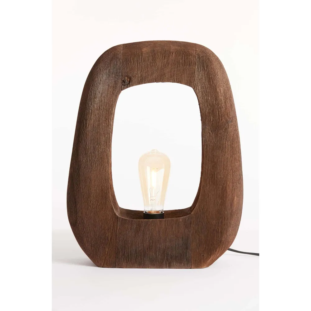 Light & Living tafellamp Kelafo - bruin - 33x10x40cm