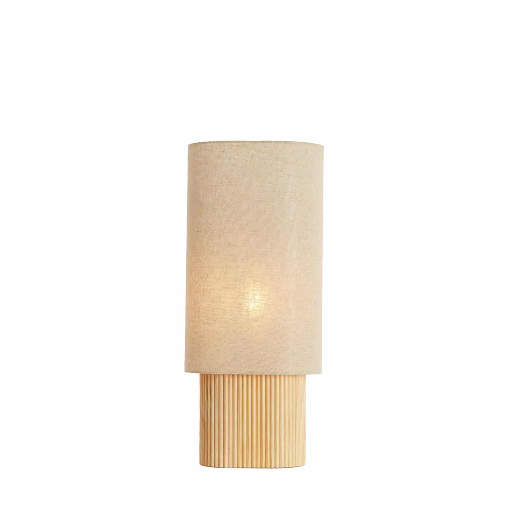 Light & Living tafellamp Laslo - bruin - 30x20x70cm