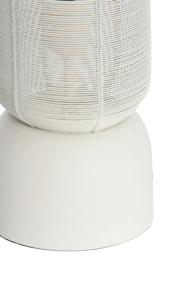 Light & Living tafellamp LEZUZA - Ø11x39.5cm - wit