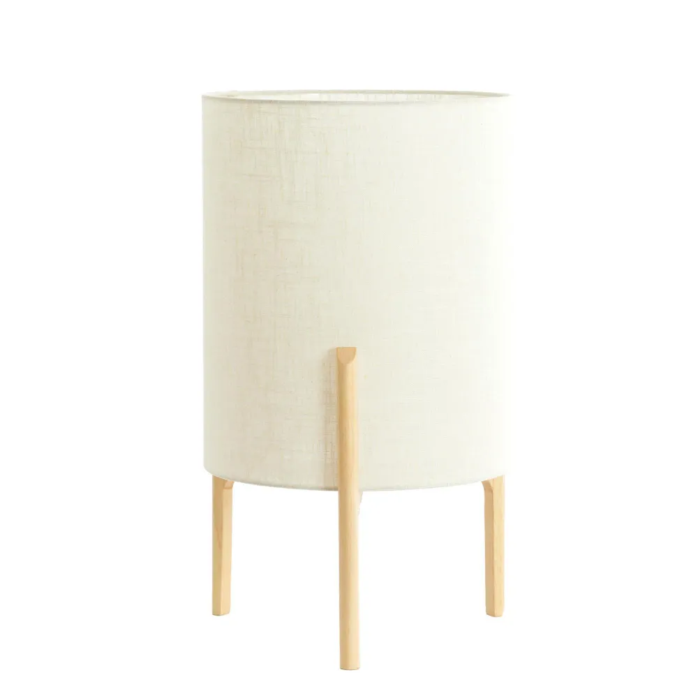 Light & Living tafellamp Litto - bruin - Ø35cm