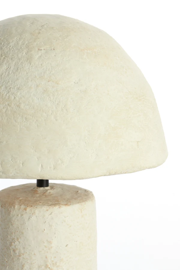 Light & Living tafellamp QAZU - Ø30x48cm - bruin