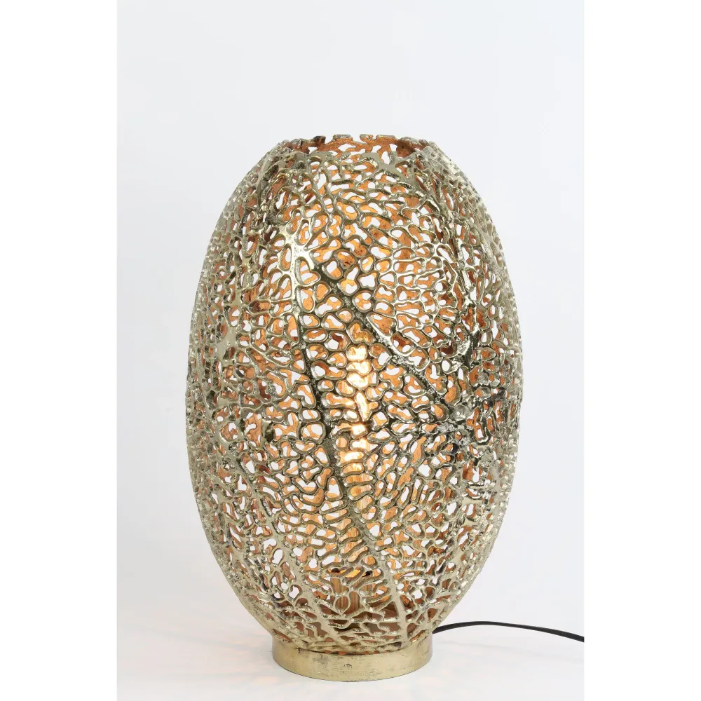 Light & Living tafellamp Sinula - goud - Ø33cm