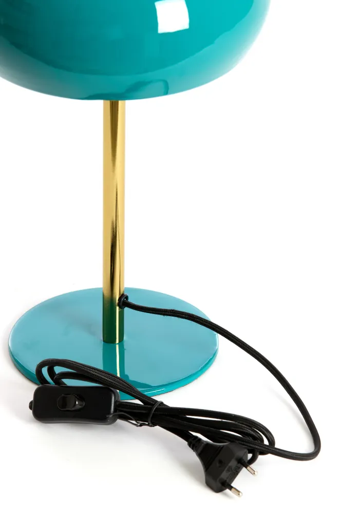 Light & Living tafellamp SURIN - Ø22x34cm - blauw