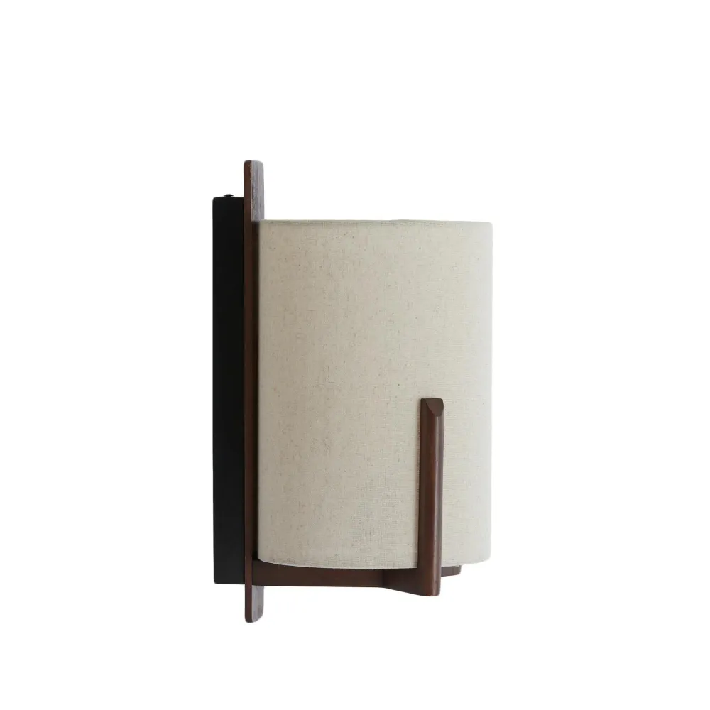Light & Living wandlamp Litto - bruin - 22x18x36cm