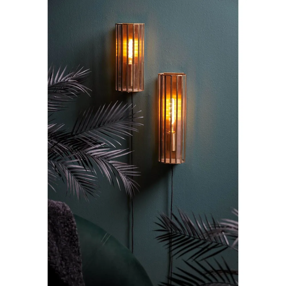 Light & Living wandlamp Strø - antiek brons - Ø39cm