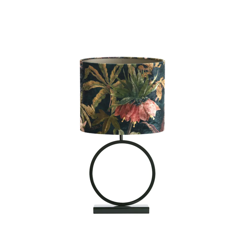 Tafellamp Liva/Passion - Groen - 30x15x68cm Light & Living