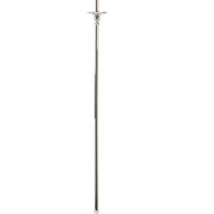 Vloerlamp nikkel ∅ 19,5 cm Light & Living
