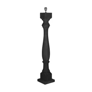 Baluster vloerlamp zwart 125cm Lindeboom Wonen & Lifestyle