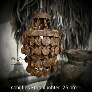 Schijfjes kroonluchter hanger Lindeboom Wonen & Lifestyle