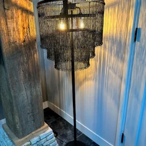 Staande Casablanca lamp op voet 150cm Lindeboom Wonen & Lifestyle
